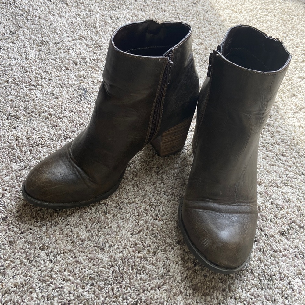 Low Heeled Booties